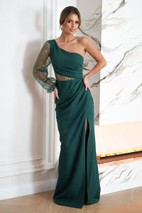 Long dress model 190486 Bicotone