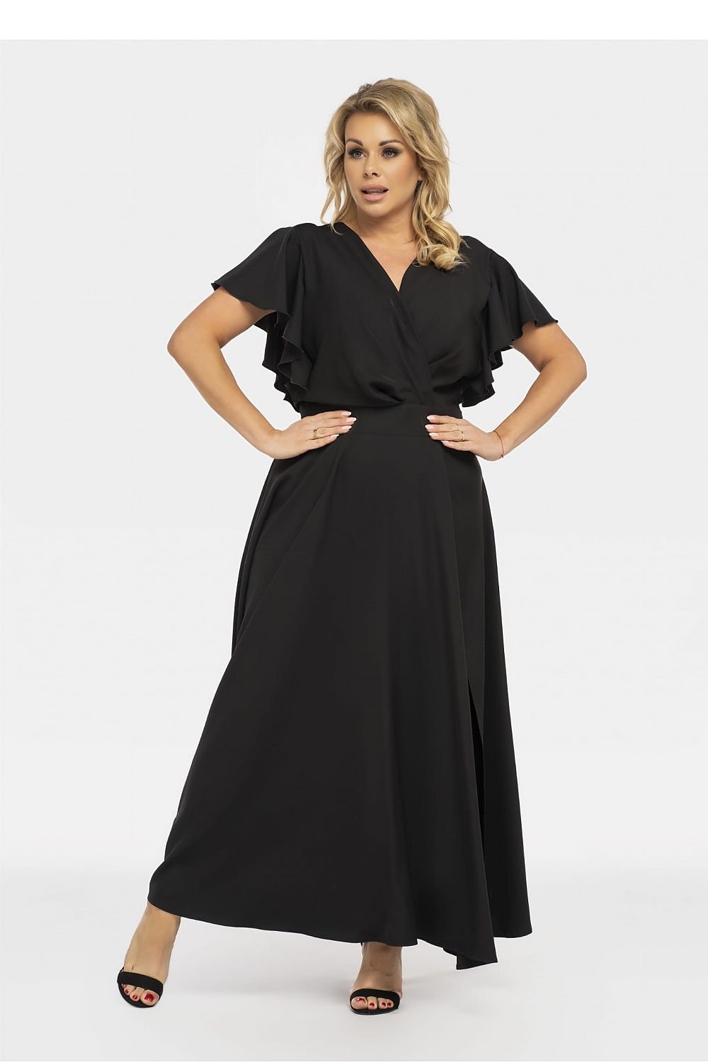 Plus size dress model 196886 Karko