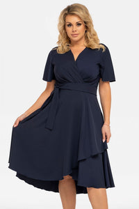 Plus size dress model 196888 Karko