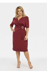 Plus size dress model 196891 Karko