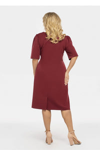 Plus size dress model 196891 Karko