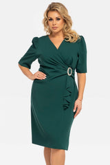 Plus size dress model 196891 Karko