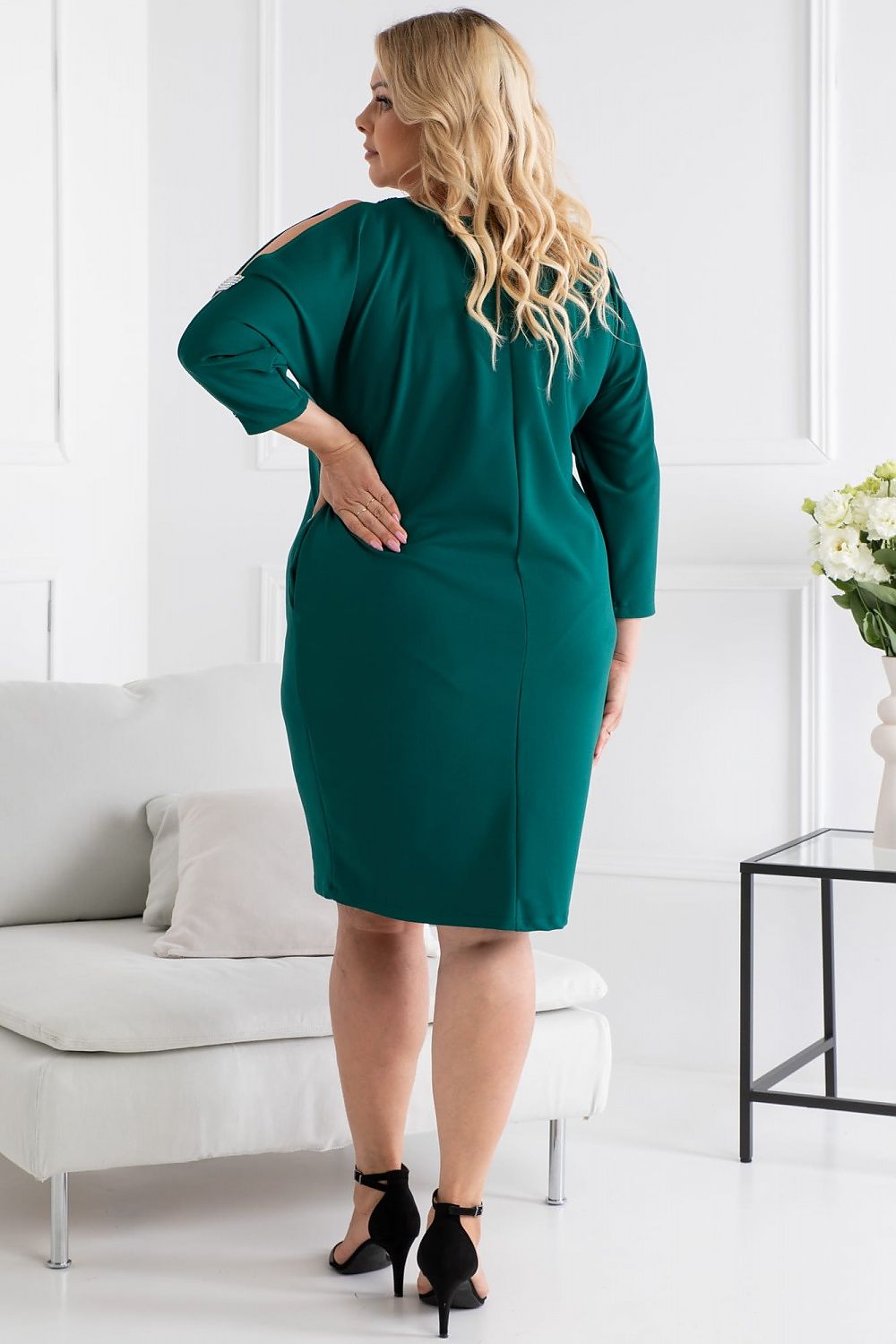 Plus size dress model 191385 Karko