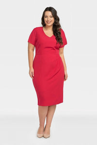 Plus size dress model 196868 Karko