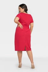 Plus size dress model 196868 Karko