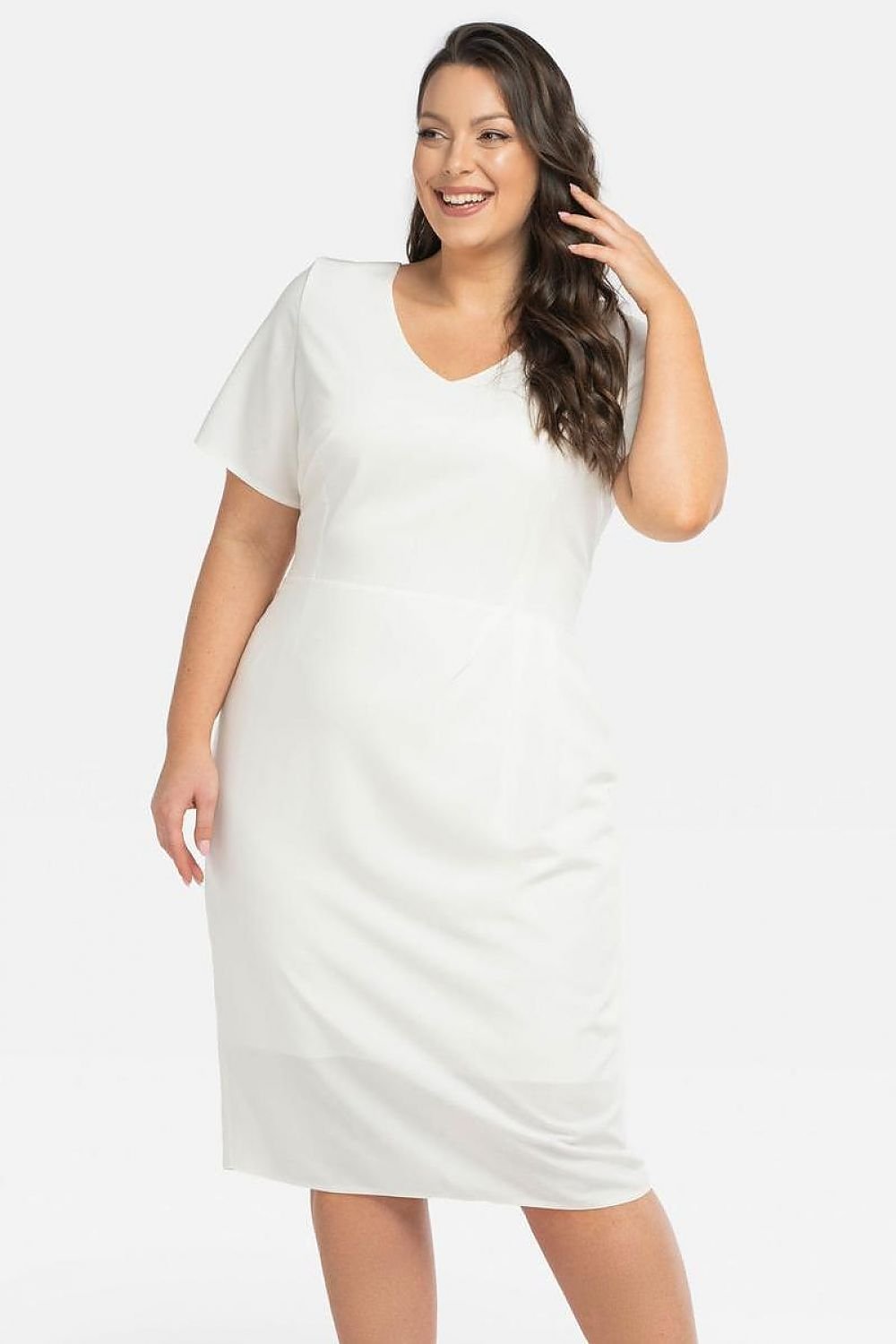 Plus size dress model 196868 Karko