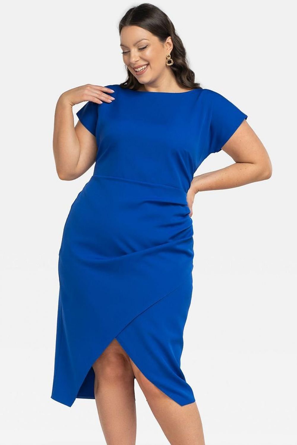 Plus size dress model 197775 Karko