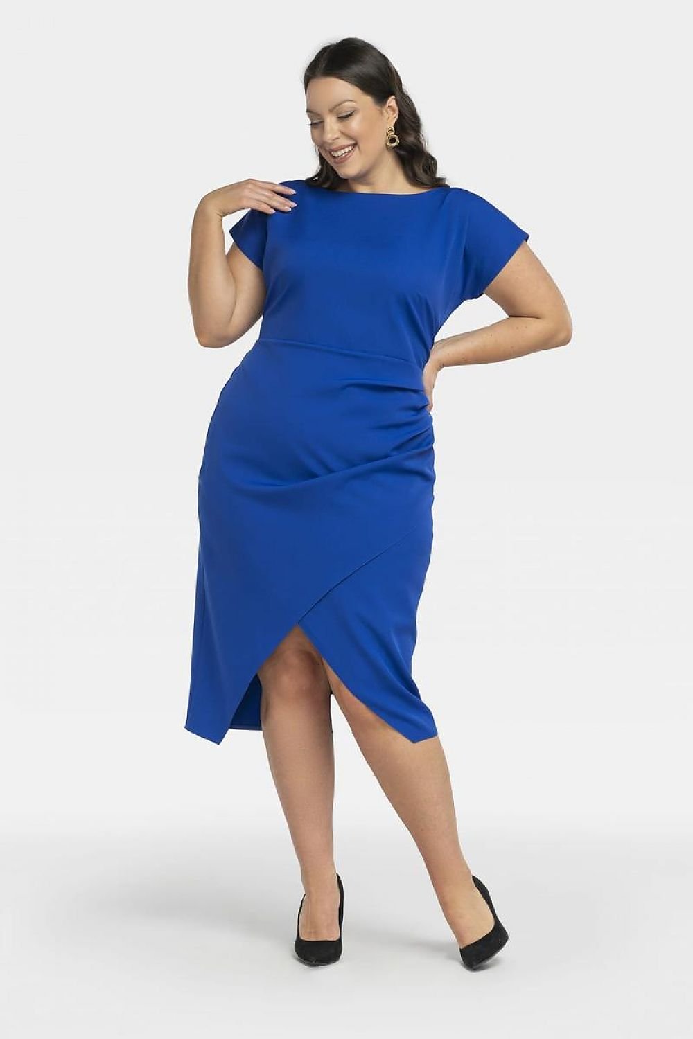 Plus size dress model 197775 Karko