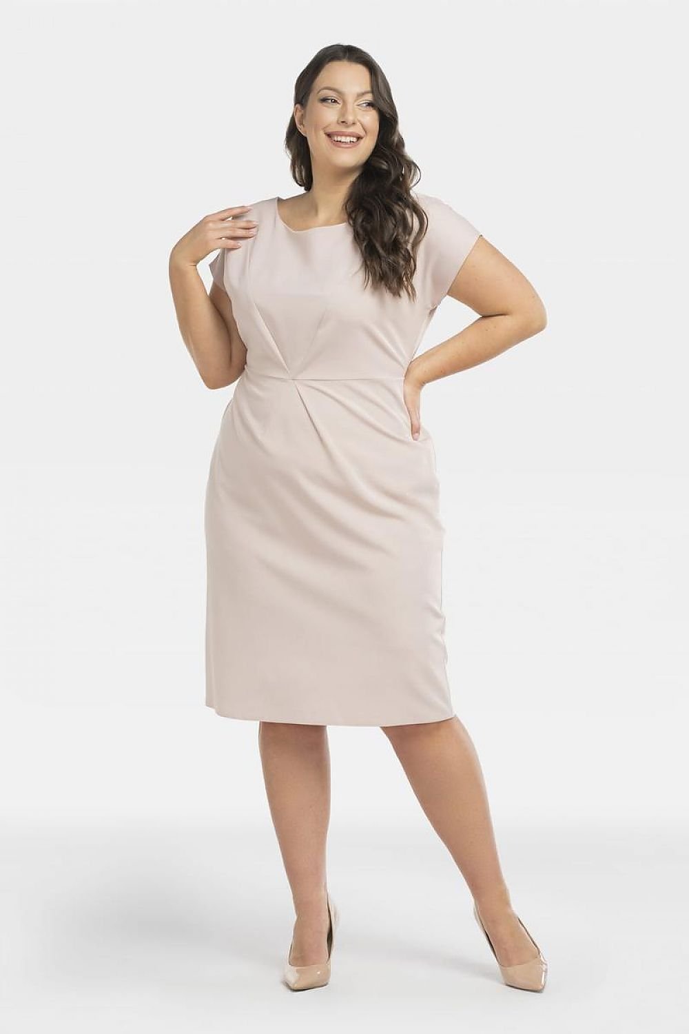 Plus size dress model 196878 Karko