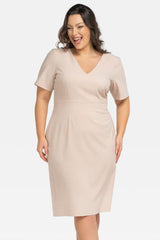 Plus size dress model 196881 Karko