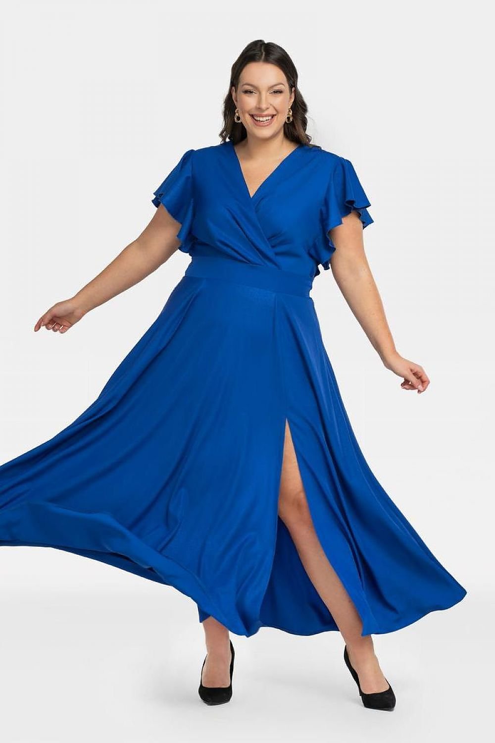 Plus size dress model 196886 Karko