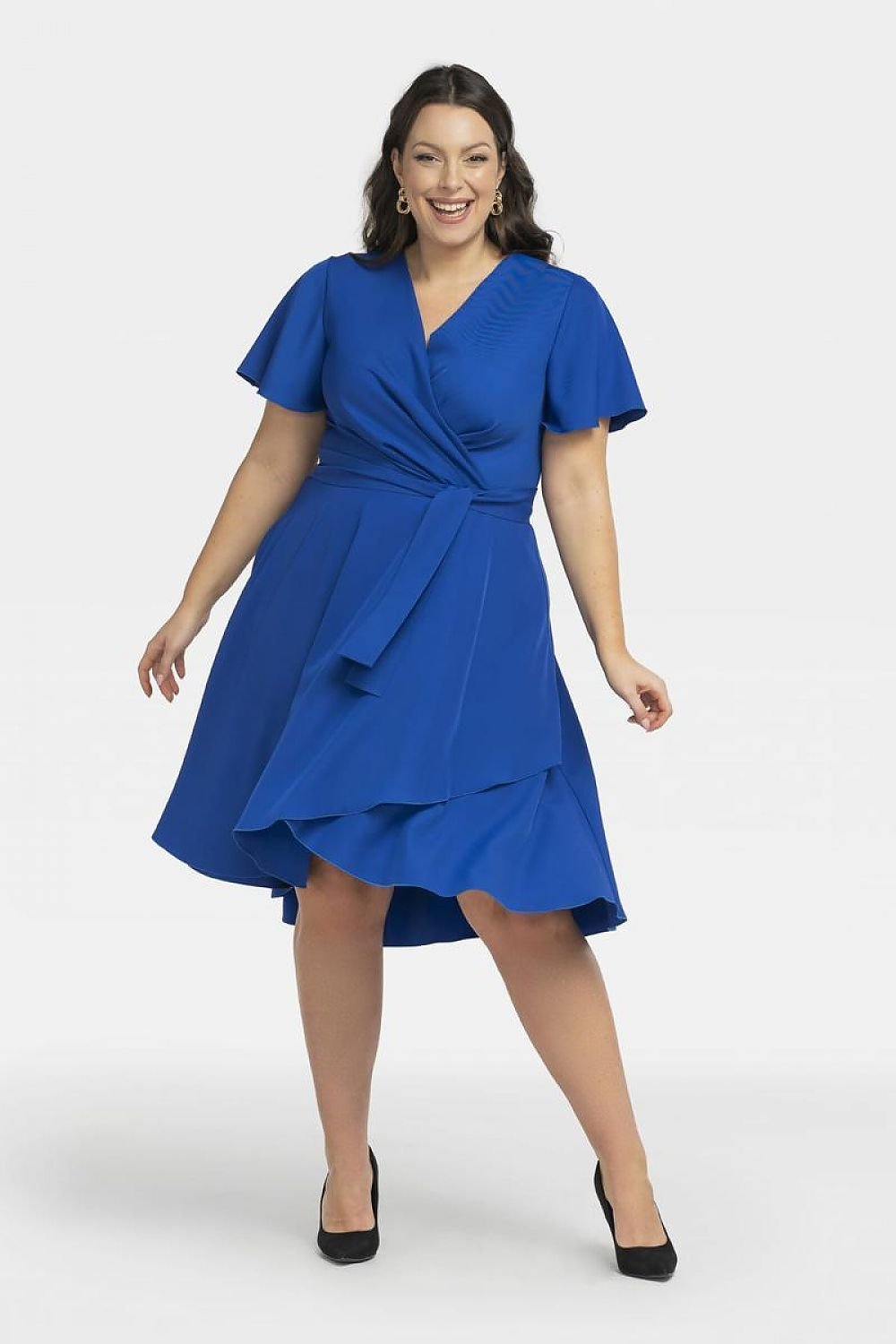 Plus size dress model 196888 Karko