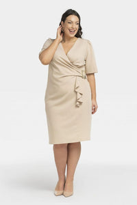 Plus size dress model 196891 Karko