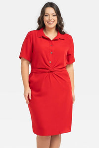 Plus size dress model 197778 Karko