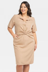 Plus size dress model 197778 Karko