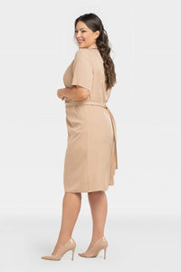 Plus size dress model 197778 Karko