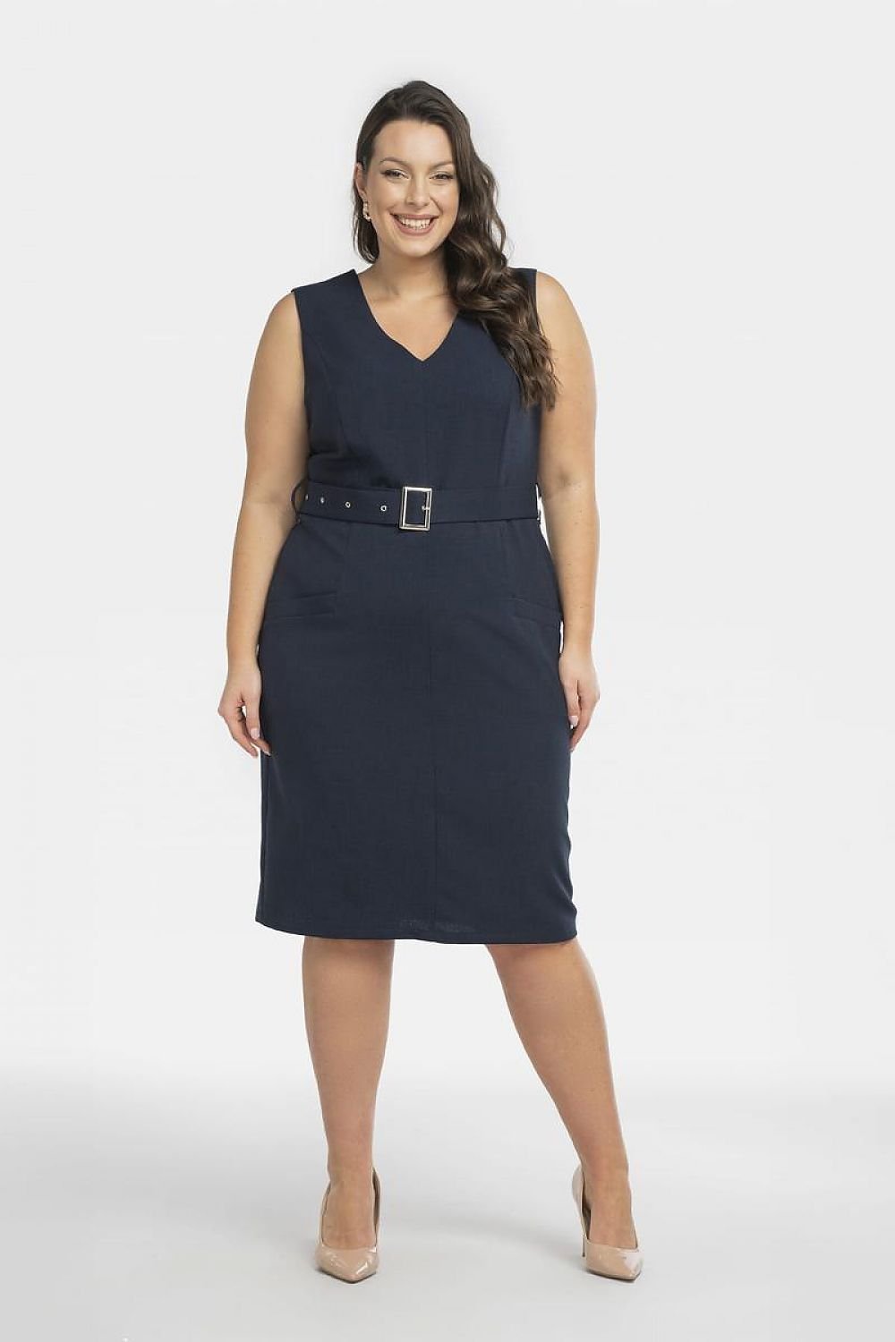 Plus size dress model 198157 Karko