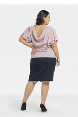 Plus size blouse model 198327 Karko