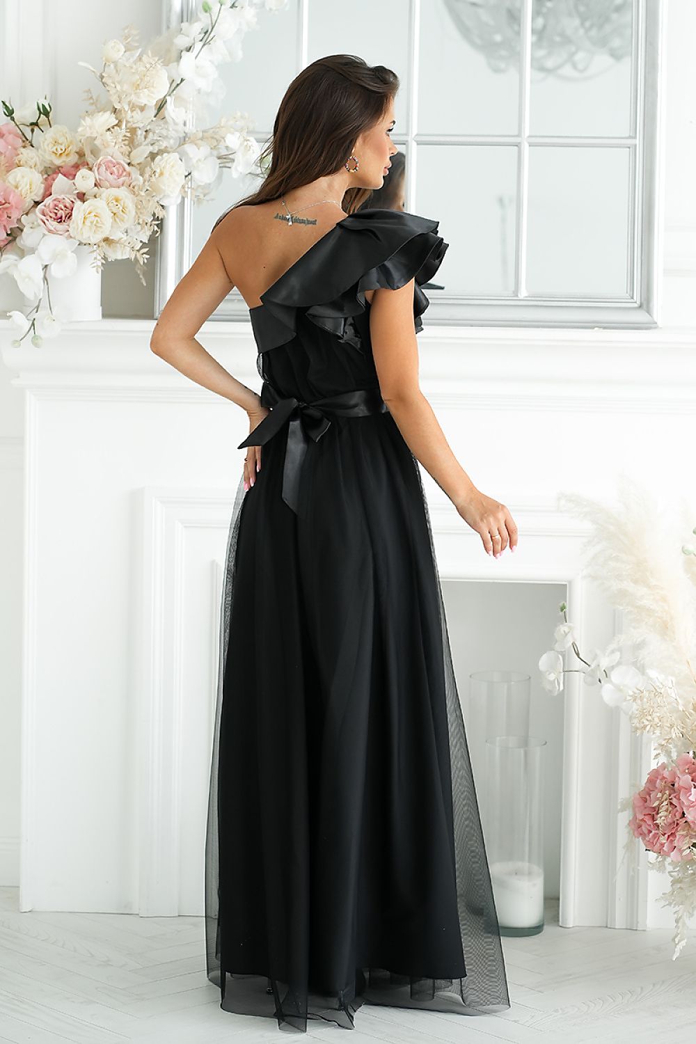 Evening dress model 200244 Bicotone