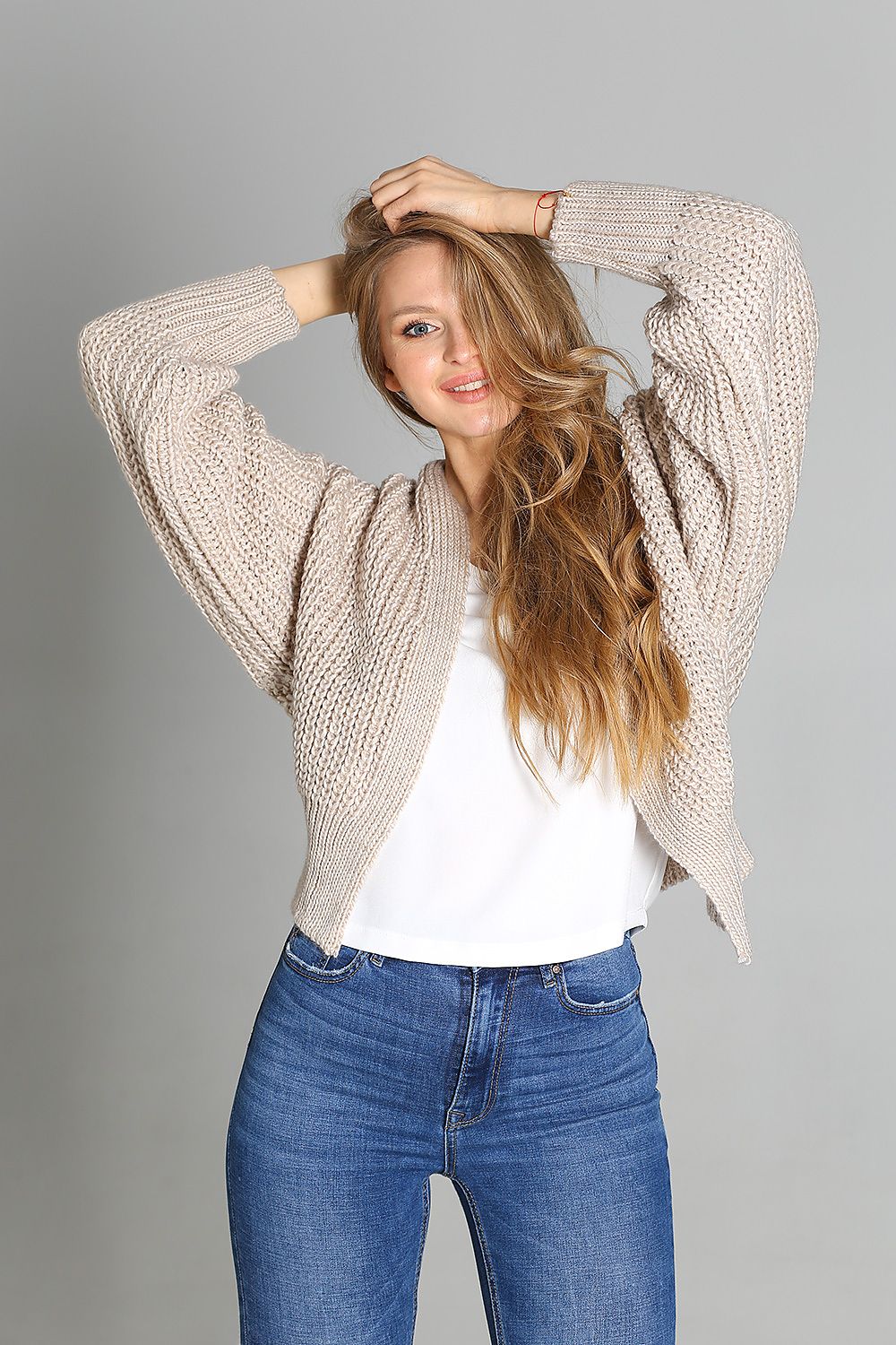 Cardigan model 163072 MKM