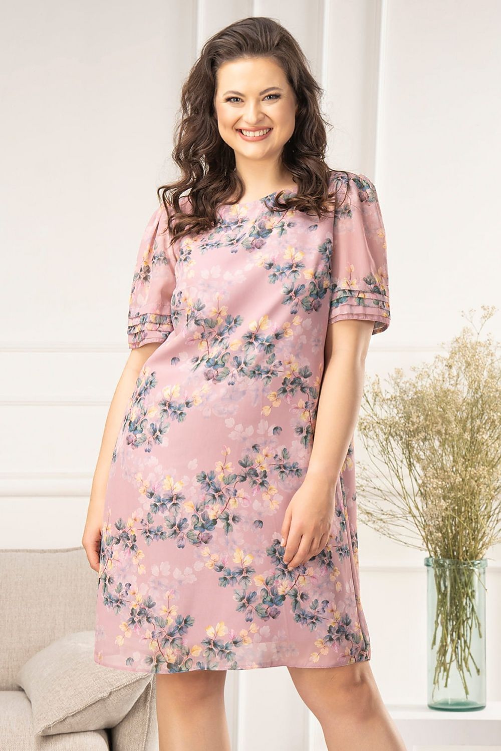 Plus size dress model 183394 Karko