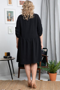 Plus size dress model 182208 Karko