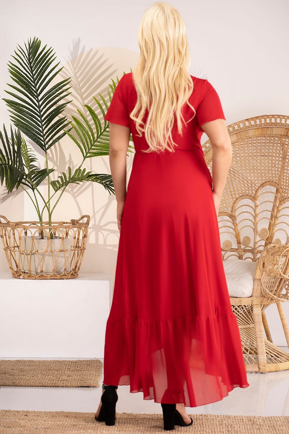 Plus size dress model 183280 Karko