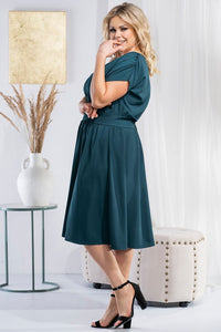 Plus size dress model 183387 Karko